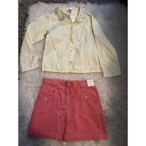 NWT Gymboree Skirt and Shirt Matching Set Size 7